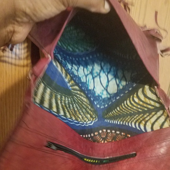 Bohemian Leather Bag - Picture 4 of 5